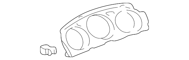 55404-33100-E0 Деталь CLUSTER BEZEL