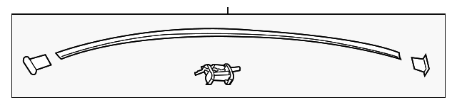 87251-1M200 Деталь ROOF MOLDING, LEFT