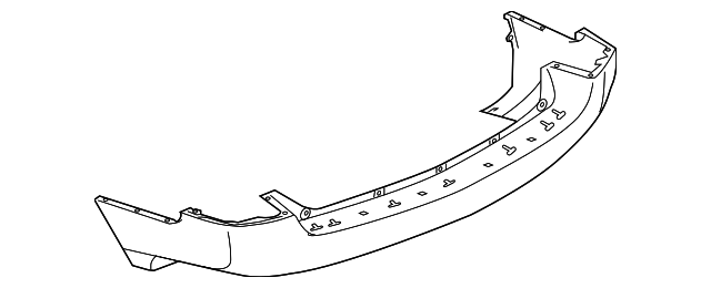 6410A777 Деталь BUMPER COVER