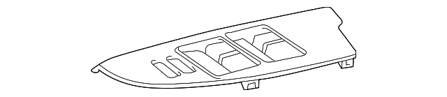 74232-60A00 SWITCH PANEL, LEFT