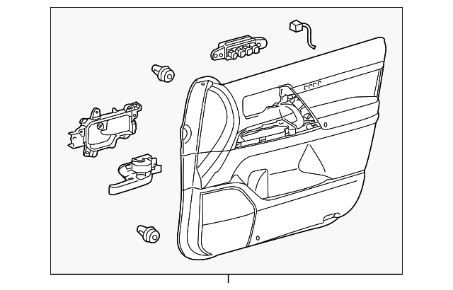 67610-60M20-C1 DOOR TRIM PANEL, RIGHT