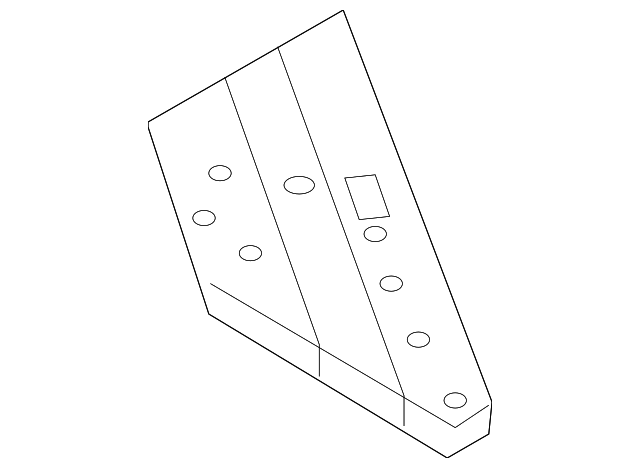 420-803-033-A Деталь FRONT PLATE, LEFT