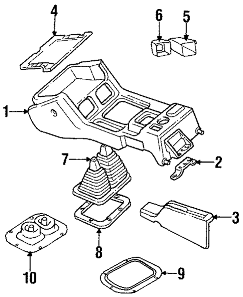 Montero FRONT CONSOLE 2