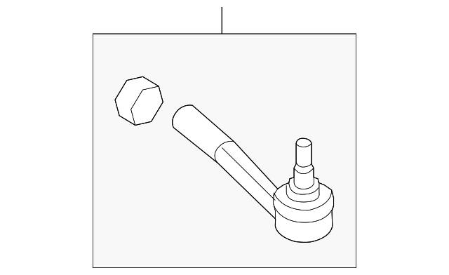 68275249AA Деталь OUTER TIE ROD, LEFT