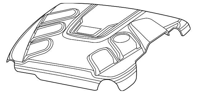 4627157AG Деталь ENGINE COVER