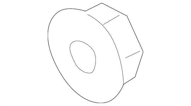 SU003-05214 Деталь STABILIZER LINK NUT, RIGHT