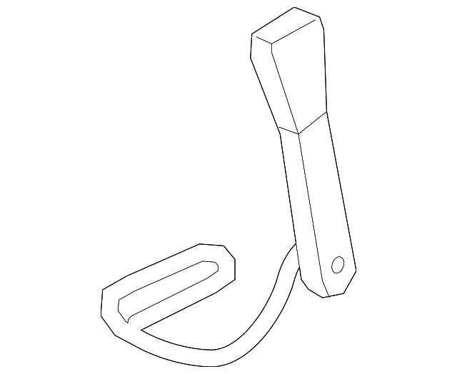 88840-0W000-J4 Деталь BUCKLE, RIGHT