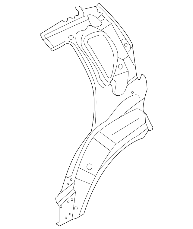 96533251 Деталь FRONT PANEL, LEFT