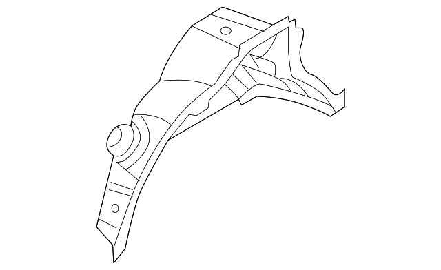 96970023 Деталь INNER WHEELHOUSE, LEFT