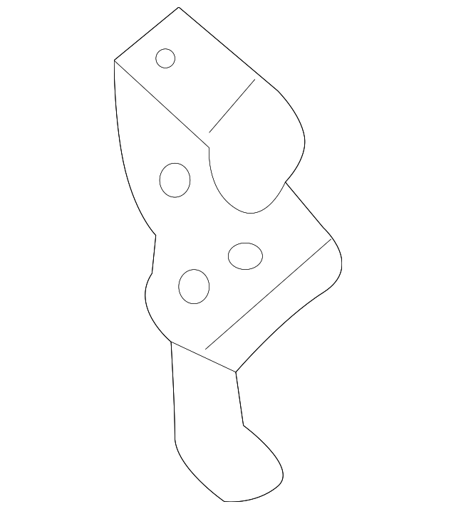 96533258 Деталь UPPER EXTN, LEFT