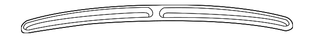 1ZA62JD7AA Деталь DEFROSTER GRILLE