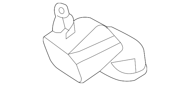 1SC85JXWAA Деталь FLOOR DUCT, LEFT