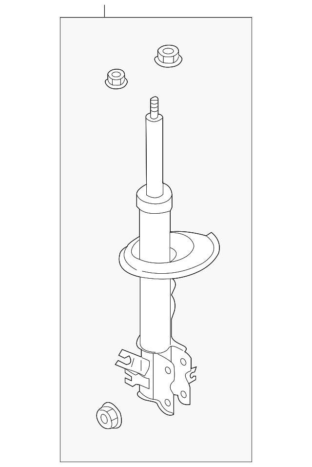 E4302CL01A STRUT, RIGHT