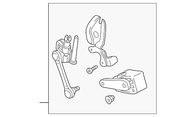 7L0-616-213 Деталь LEVEL SENSOR, LEFT