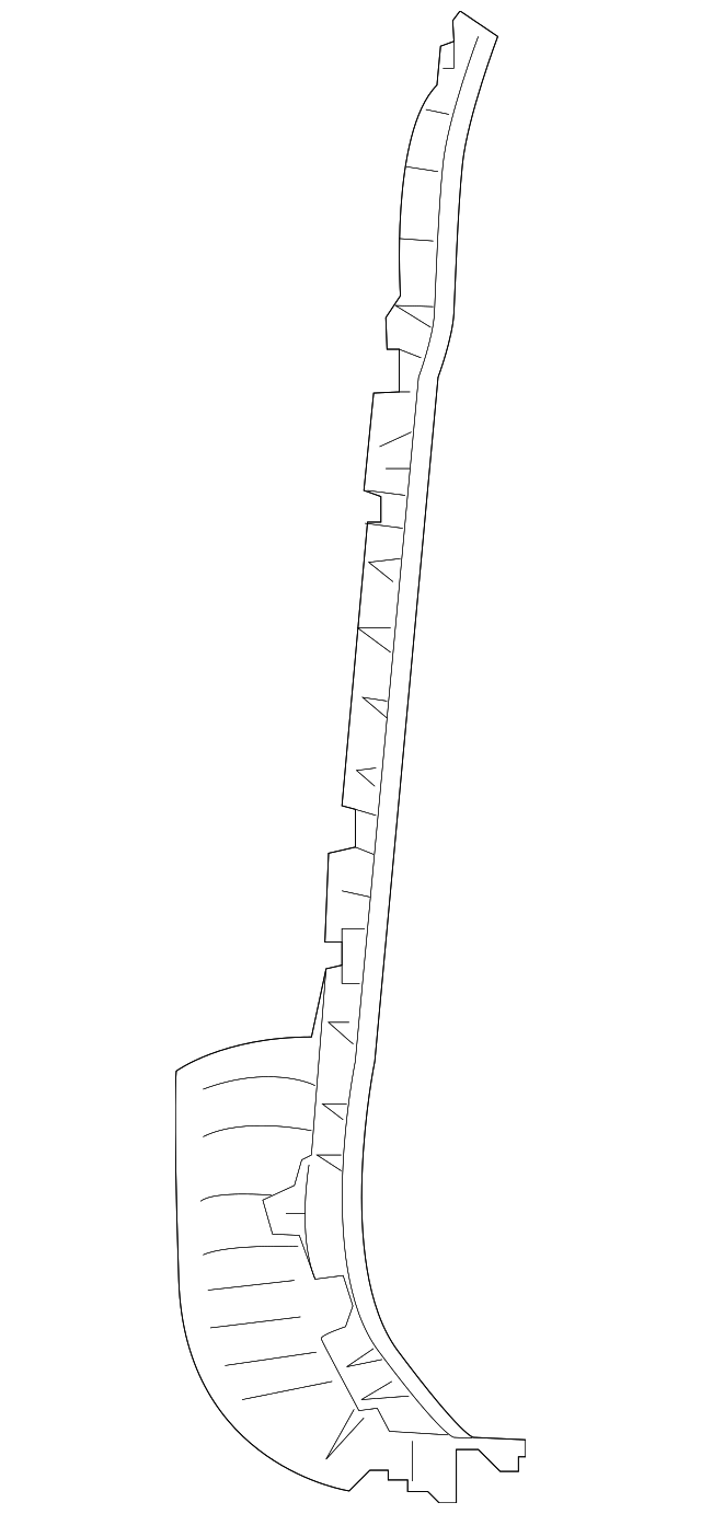 62316-53040-C0 OPENING TRIM, LEFT