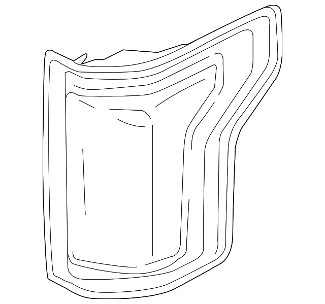 FL3Z-13404-F Деталь TAIL LAMP, RIGHT