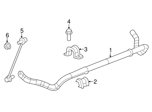 Sebring STABILIZER BAR & COMPONENTS 2