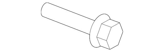 6505530AA Деталь LOWER HINGE BOLT, LEFT