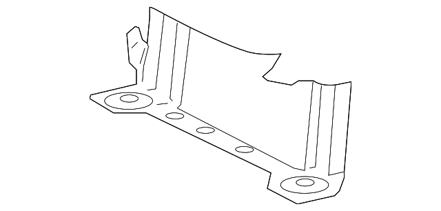 5175997AA Деталь SEAT SUPPORT, LEFT