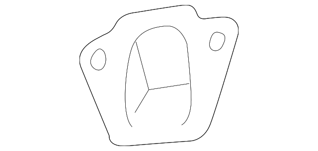 4857322AC LICENSE LAMP, RIGHT