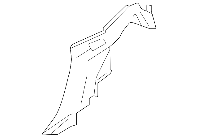 427-863-901-B Деталь SOUND ABSORBER, RIGHT