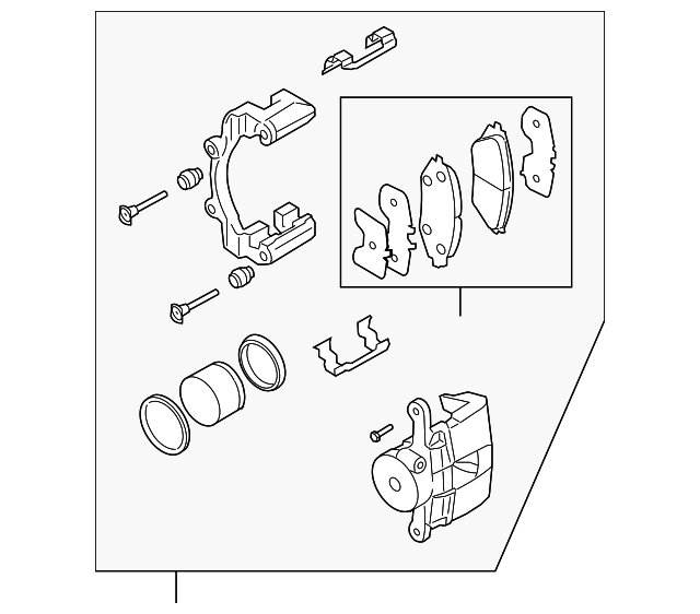 5510286Z00 Деталь CALIPER ASSY, LEFT