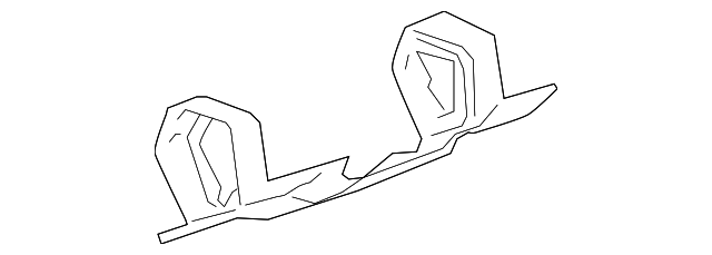 25855640 KNEE BOLSTER BRACKET, LEFT