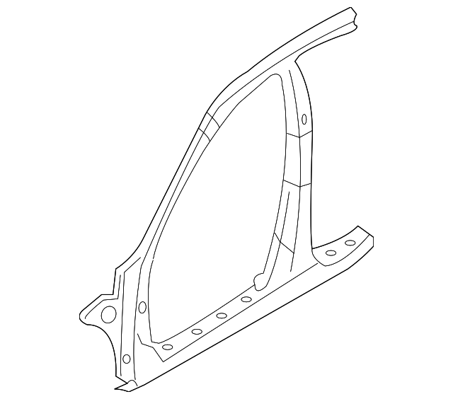 71130-3L100 Деталь REINFORCEMENT, LEFT