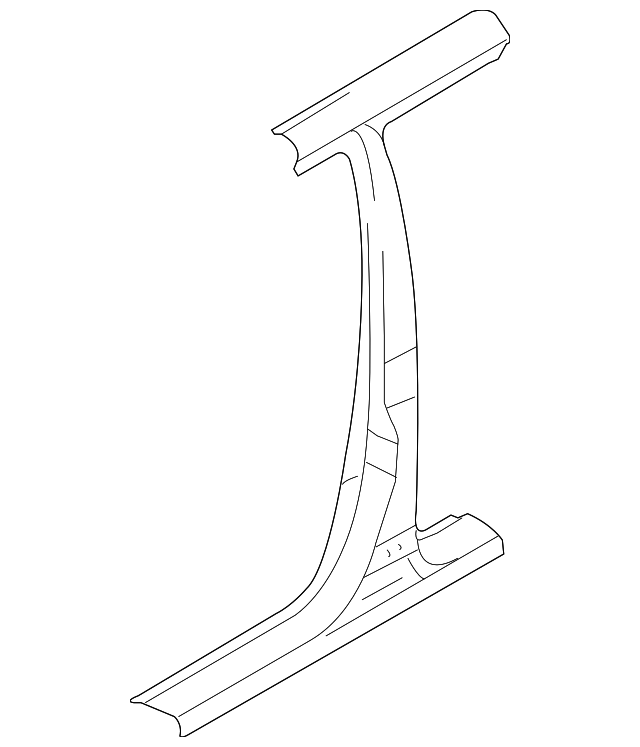 71402-3LB11 Деталь CENTER PILLAR, RIGHT