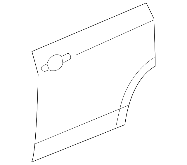 H2152-1JAMA Деталь OUTER PANEL, RIGHT