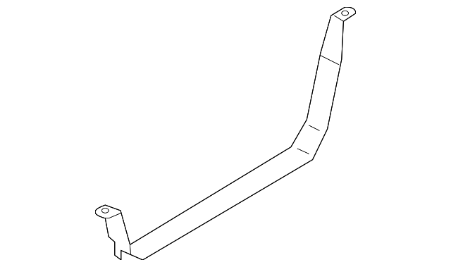 SU003-01017 Деталь TANK STRAP, RIGHT