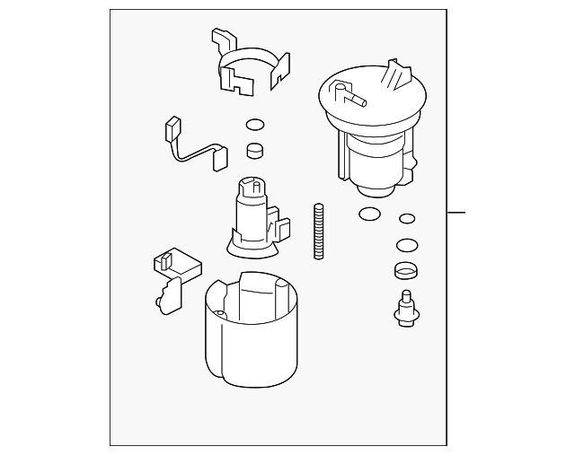 SU003-01018 Деталь FUEL PUMP ASSY