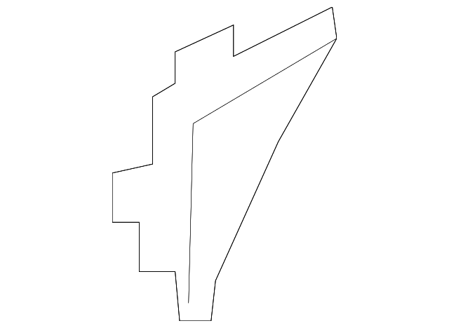83253-3W000 Деталь FRAME COVER, LEFT