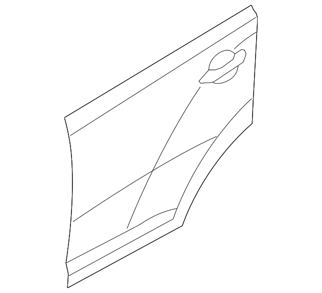 77121-3W000 Деталь OUTER PANEL, RIGHT