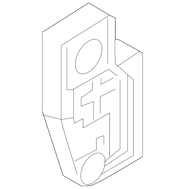 7P6-972-276 Деталь SOCKET PANEL, LEFT