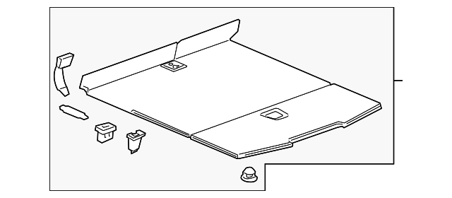 22888877 Деталь FLOOR COVER