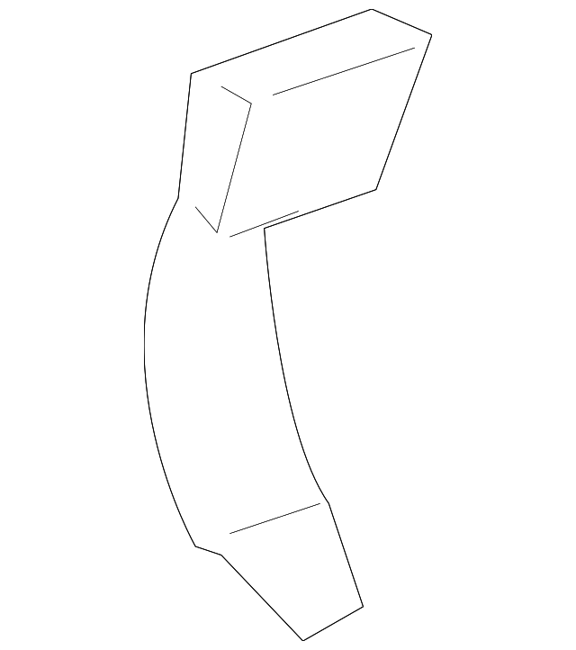 20778413 Деталь FLOOR COVER BRACKET