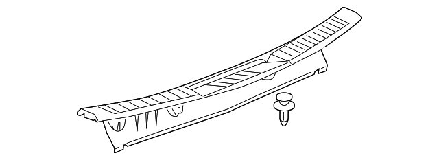 20907959 Деталь REAR PANEL TRIM