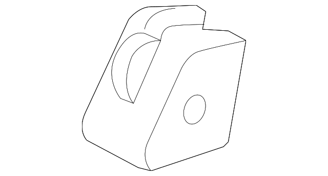 79956-AE010-B0 Деталь TRACK END COVER, LEFT