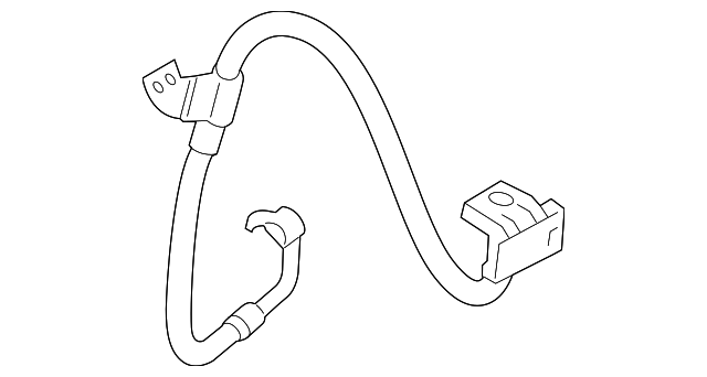 58731-B1100 BRAKE HOSE, LEFT