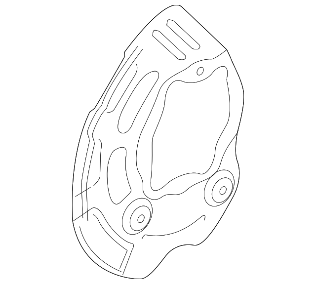 51756-B1100 SPLASH SHIELD, RIGHT