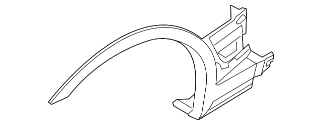 51-71-3-401-807 Деталь WHEEL FLARE, LEFT
