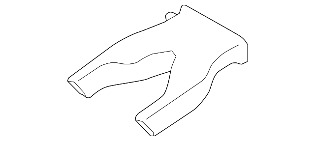 92143AJ00A Деталь LOWER DUCT