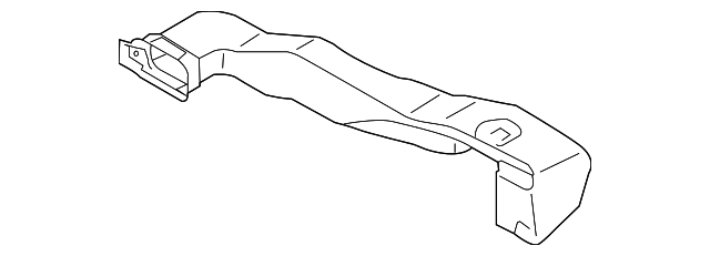 66100AJ03A Деталь SIDE DUCT, LEFT