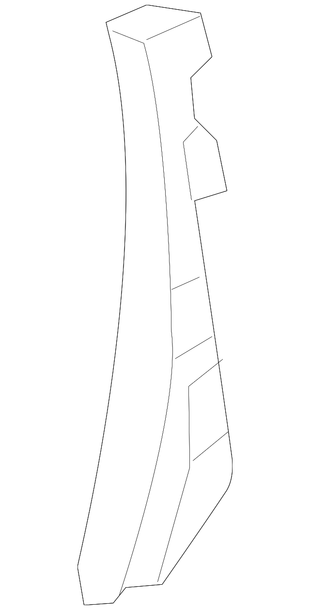 52152-76010 Деталь LOUVER, RIGHT