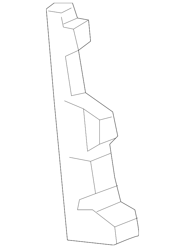 52153-76010 Деталь LOUVER, LEFT