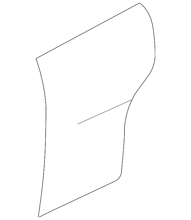 67113-42010 Деталь OUTER PANEL, RIGHT