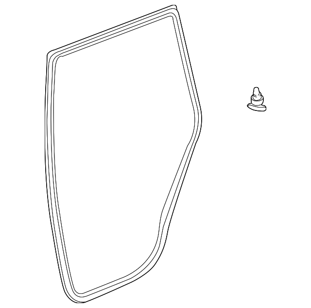 67871-42010 Деталь WEATHERSTRIP, RIGHT