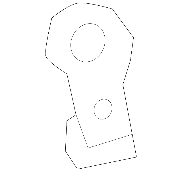 64725-0T010-C0 Деталь REAR PANEL TRIM HOOK