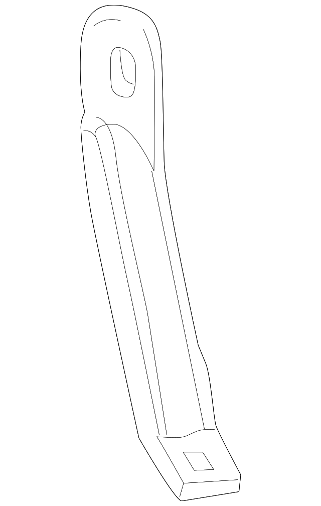 55076873AA SUPPORT, LEFT